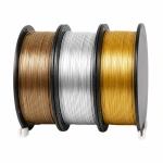 SKILPRO - Silky PLA++ Filament pakke - Sølv, bronze og guld - 3 x 1 kg